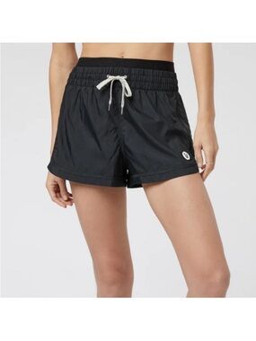 Vuori Halo Port Short Black Lightweight Running Athletic Shorts Lined Size M